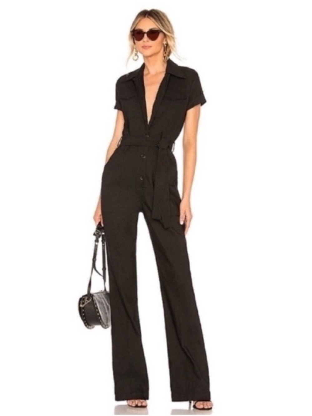 A.L.C. Rivington Belted Jumpsuit